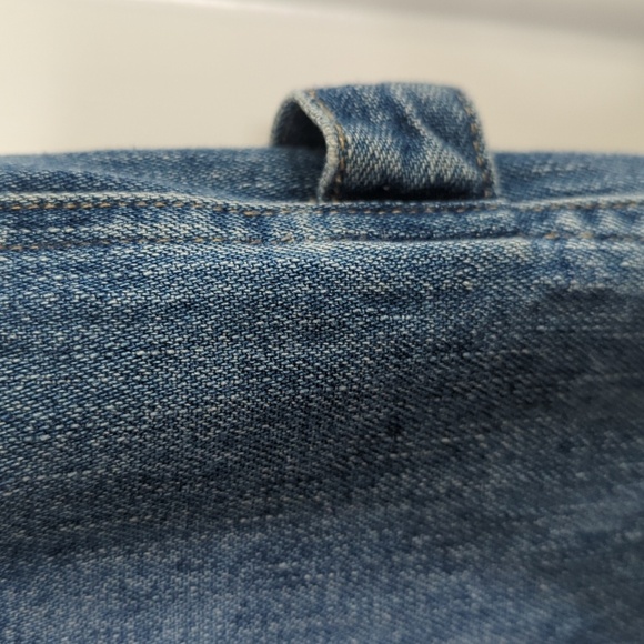 Paul Harris Blue Denim Carpenter Style Maxi Skirt Vintage Retro Y2K 12 - Picture 6 of 12